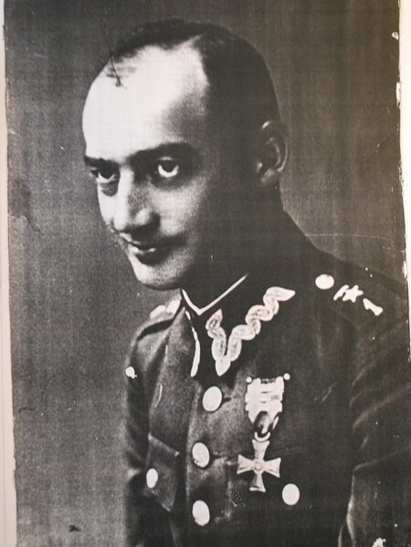 Józef Gruss w mundurze Wojska Polskiego. (Archiwum IPN)