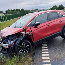 Opel zderzył się z hyundaiem. Sprawca otrzymał mandat