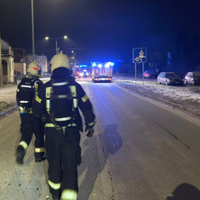 Awaria gazociągu na ul. Leśnej. Ruch  został czasowo wstrzymany