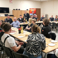 Nowe władze OSP w Łukowcu. Druhowie wybrali zarząd na kolejną kadencję